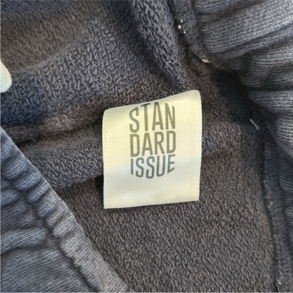 Standard Issue Cotton Sweatpants Joggers Navy Blue Medium - Picture 8 of 9